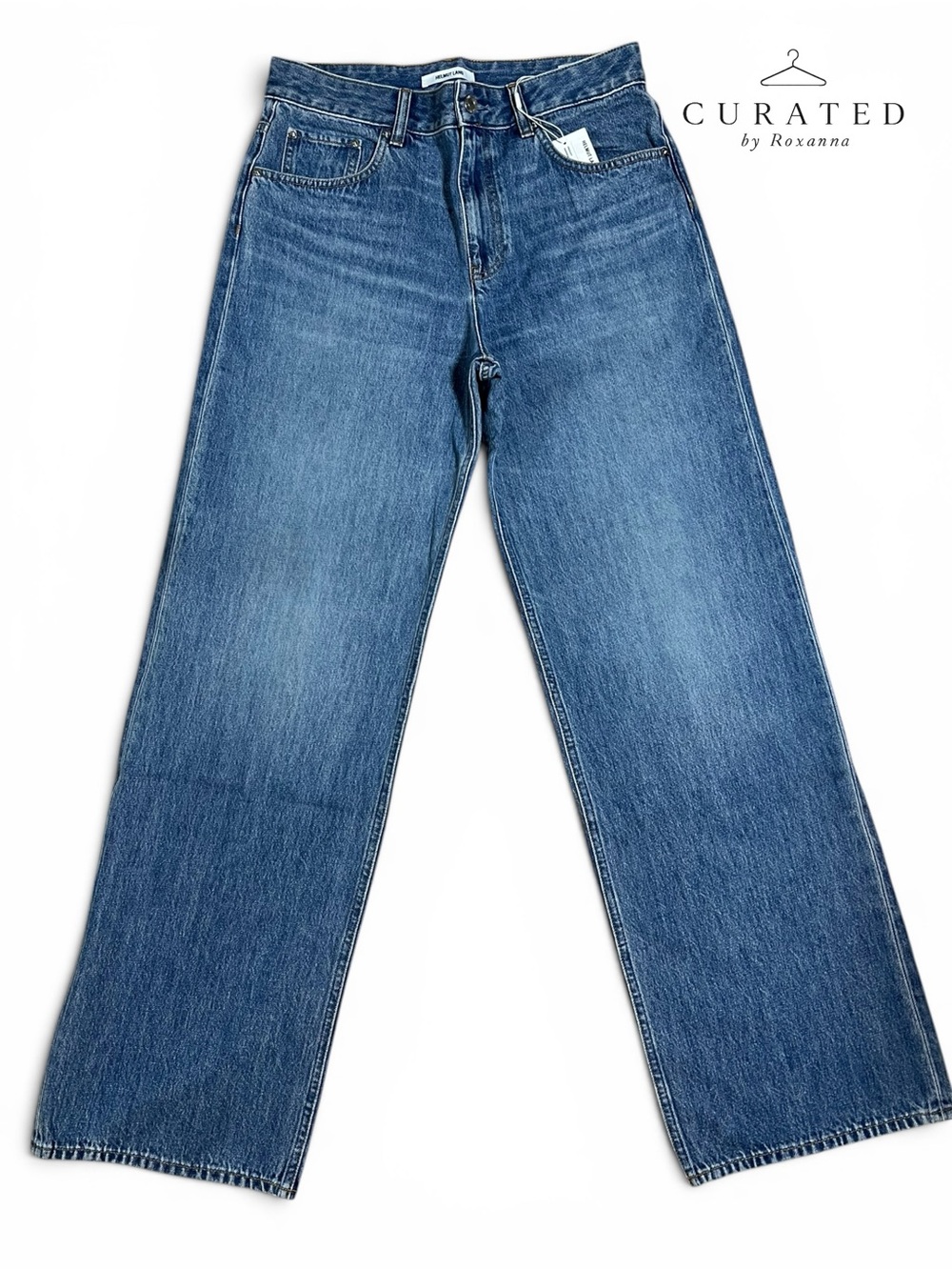 NWT Authentic Helmut Lang Straight Leg Jeans | Size 24 | Quiet Luxury